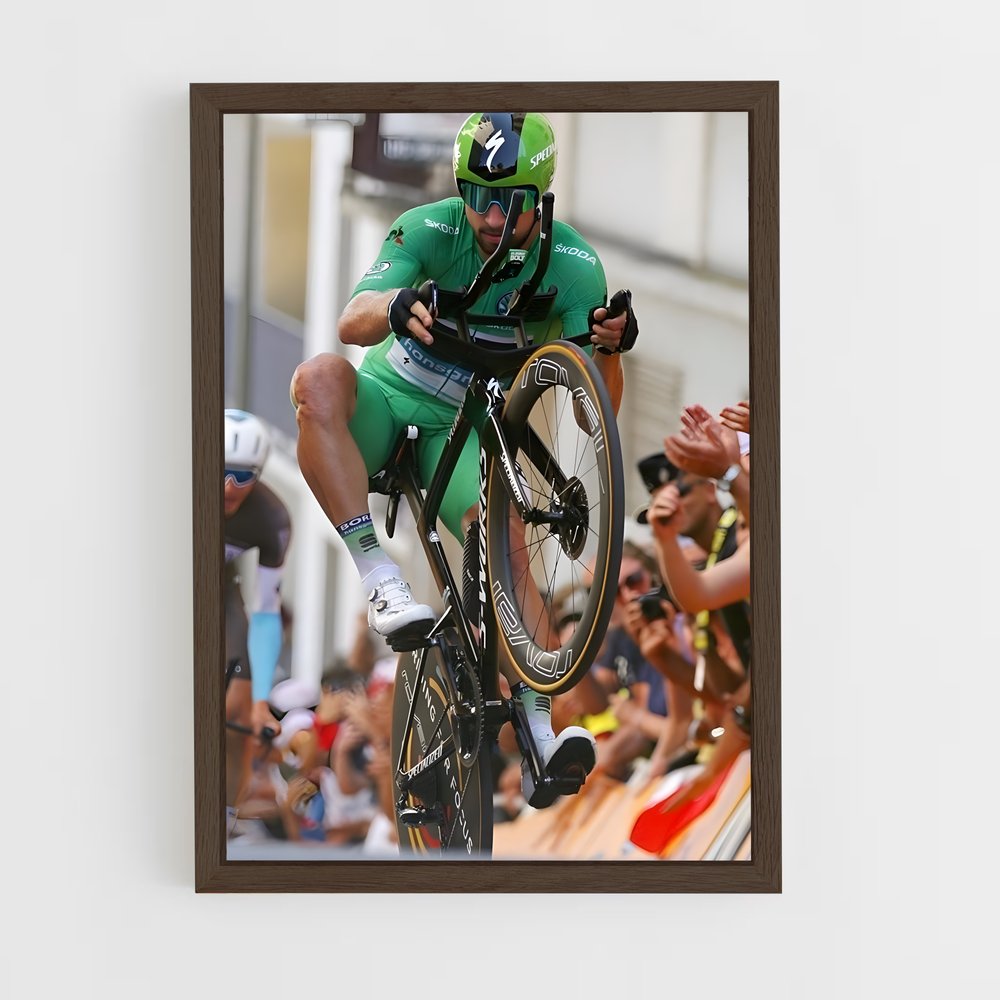 Poster Sagan en Vol – affiche Cyclisme (vue 5)